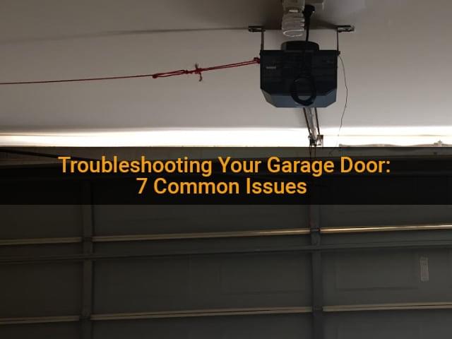 Garage Door Broken Spring Pole